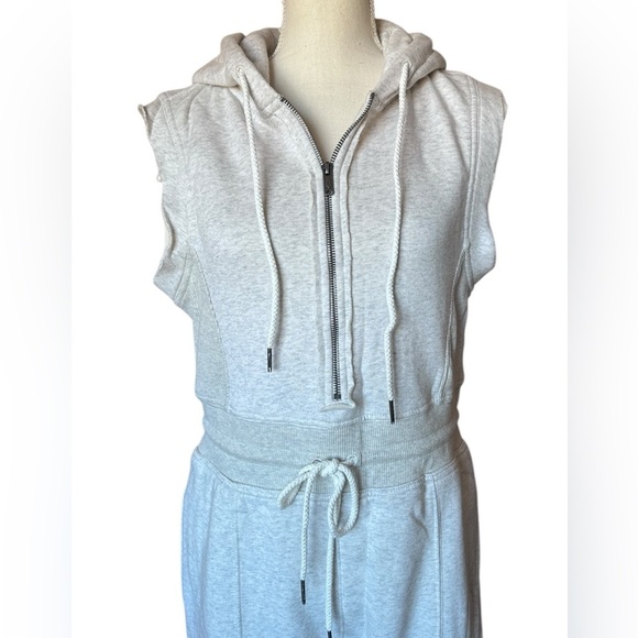 #188 NWOT Free People Making It Jumpsuit in Heather Grey - Picture 7 of 10